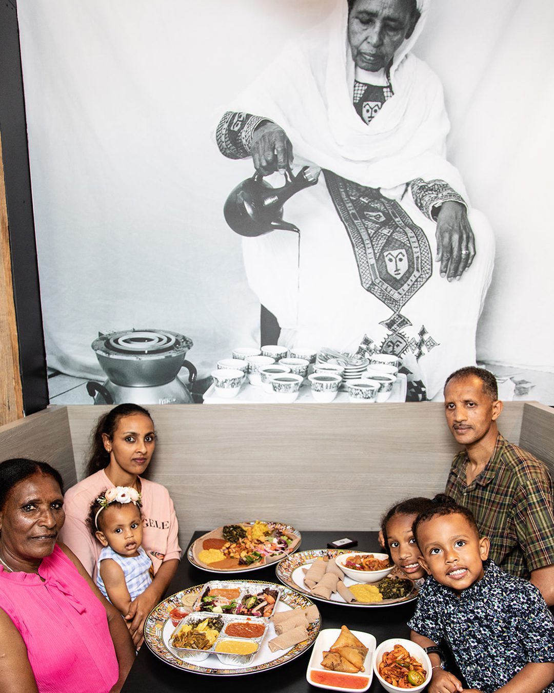 great family dining at enat ethiopian in charlotte