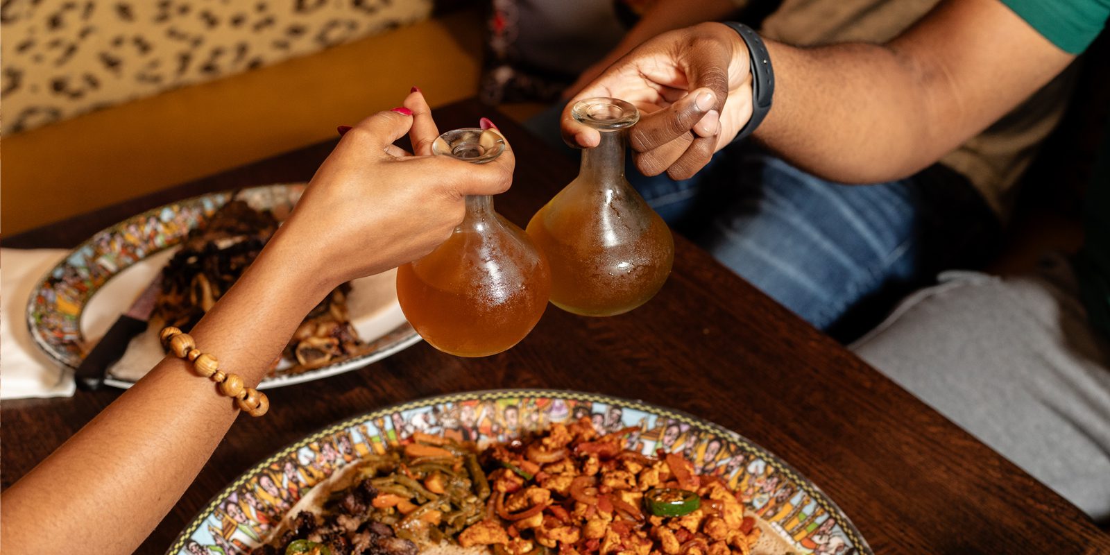 enjoy the best ethiopian honey wine in charlotte at enat ethiopian