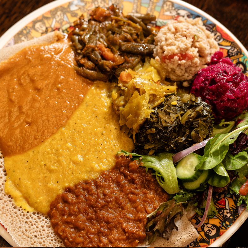 the best vegan options in charlotte can be found at Enat