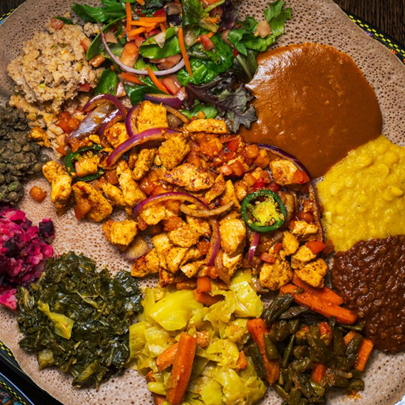 the best african ethiopian food in charlotte at enat